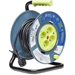 Outlet Gifi Enrouleur compact 15m 4 prises