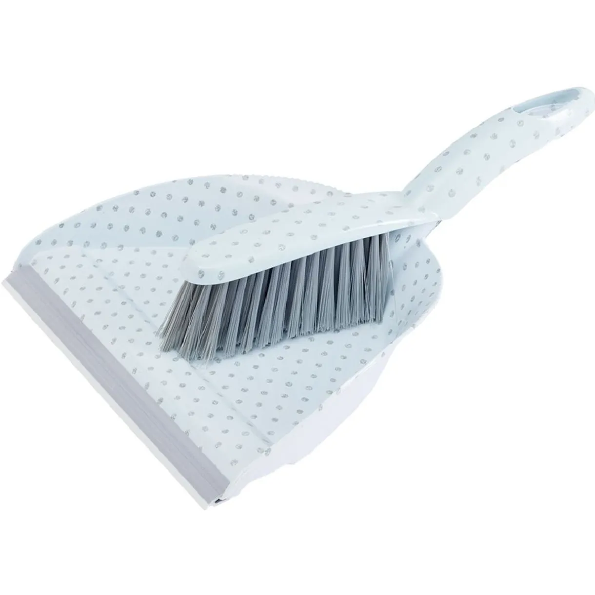 Nettoyage Et Entretien|Gifi Ensemble pelle balayette motif géométrique gris