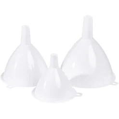 Entonnoir en plastique blanc x3^Gifi Hot