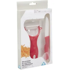 Eplucheur et couteau céramique^Gifi Outlet