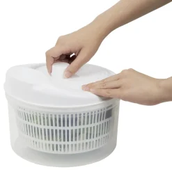 Essoreuse à salade plastique blanc 4,5l^Gifi Best