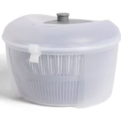 Essoreuse à salade plastique gris Ø24xH16cm^Gifi Hot