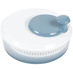 Essoreuse à salade rétractable 3,5 L bleu et blanc^Gifi Best
