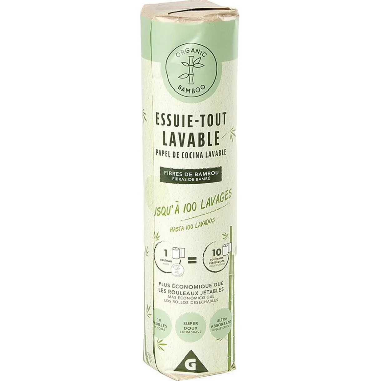 Nettoyage Et Entretien|Gifi Essuie tout lavable 10 feuilles