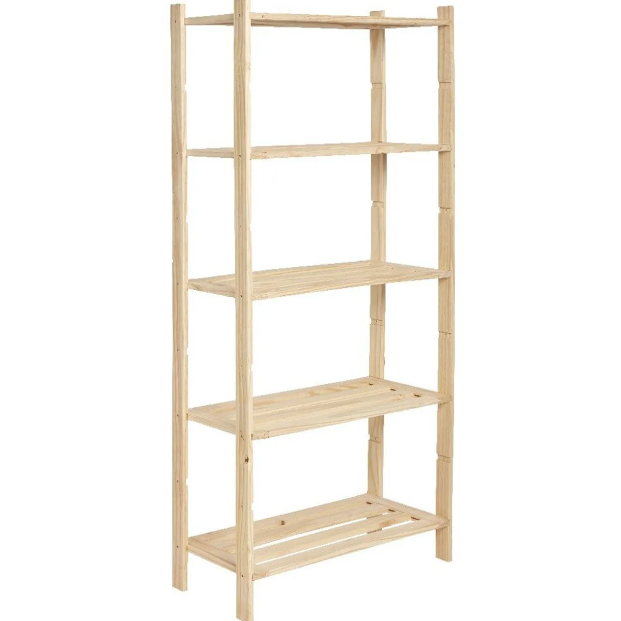 Rangement|Gifi Etagère 5 niveaux en pin naturel