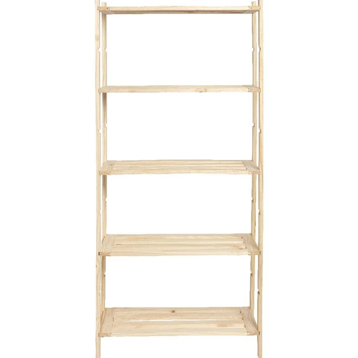 Rangement|Gifi Etagère 5 niveaux en pin naturel