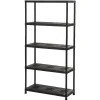 Rangement|Gifi Etagère 5 niveaux noire