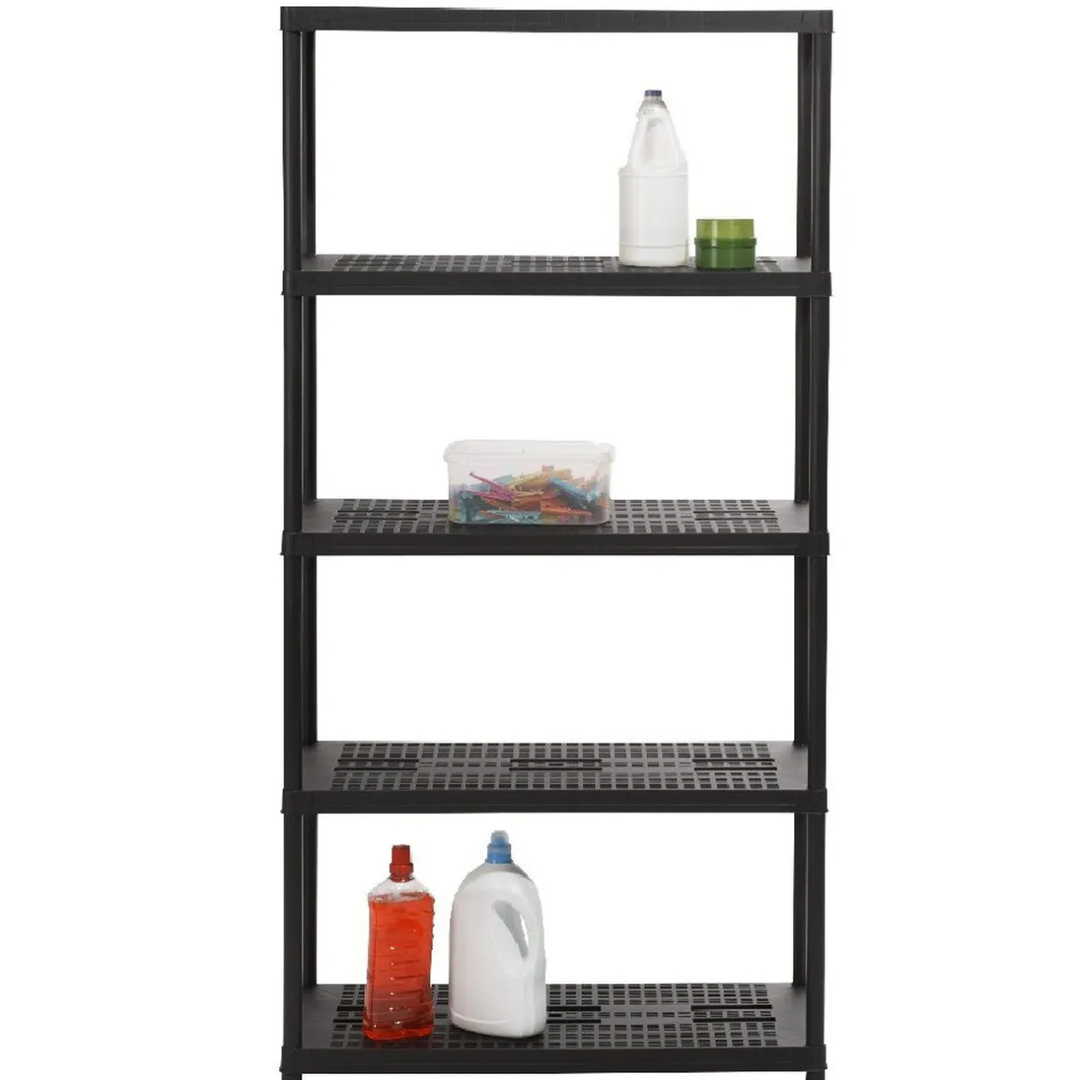 Rangement|Gifi Etagère 5 niveaux noire