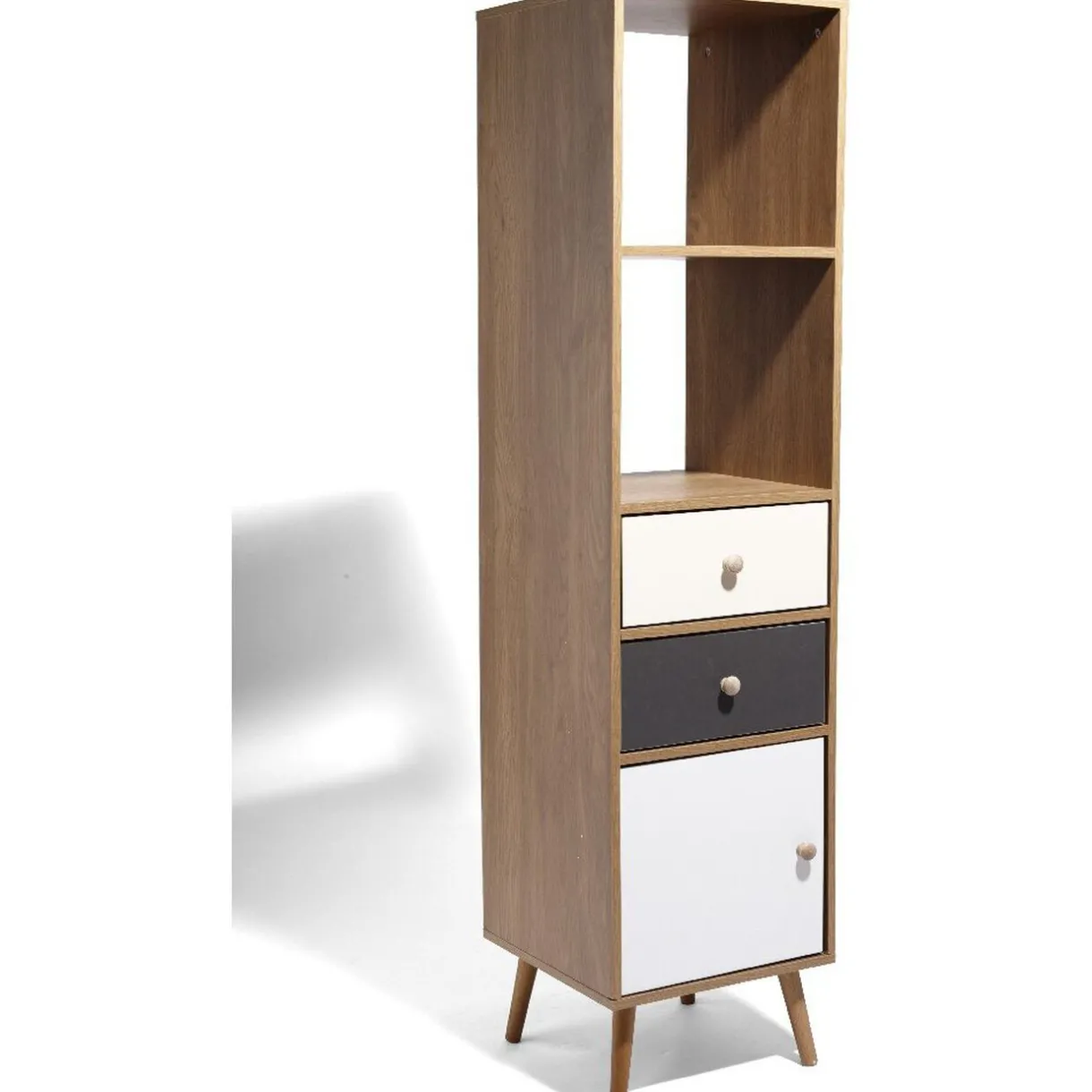 Rangement|Gifi Etagère colonne de rangement scandinave