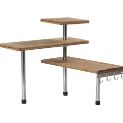 Etagère d angle modulable inspiration cuisine bambou^Gifi Online