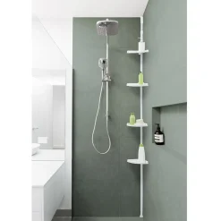 Clearance Gifi Etagère d'angle de douche extensible