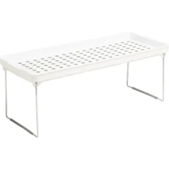 Rangement|Gifi Etagère de cuisine blanche empilable