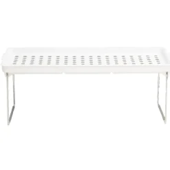 Rangement|Gifi Etagère de cuisine blanche empilable