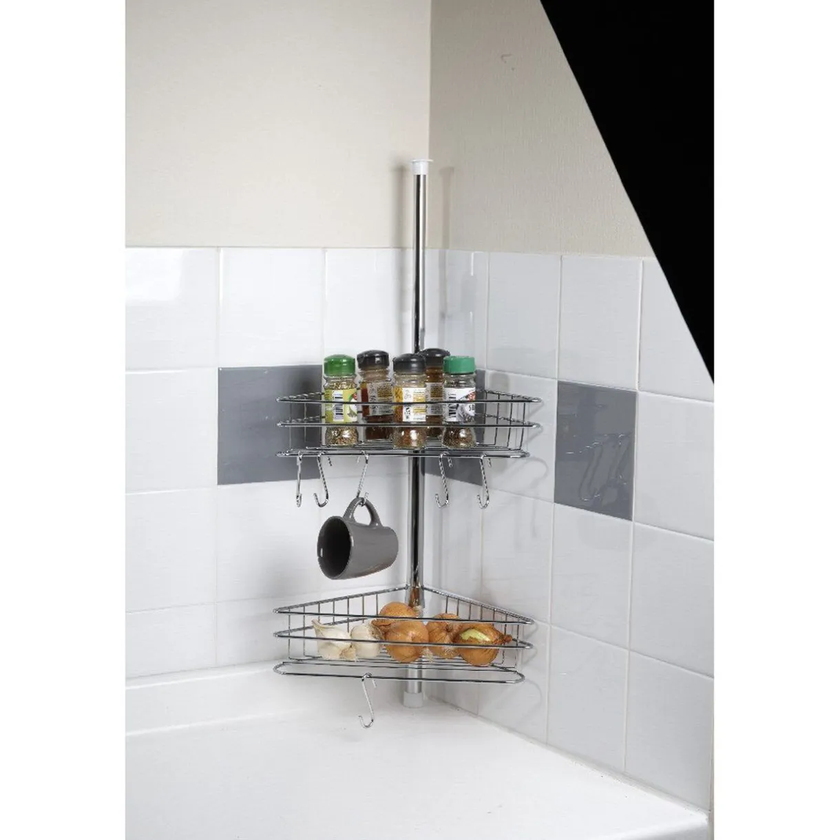 Etagère de cuisine d angle^Gifi Best