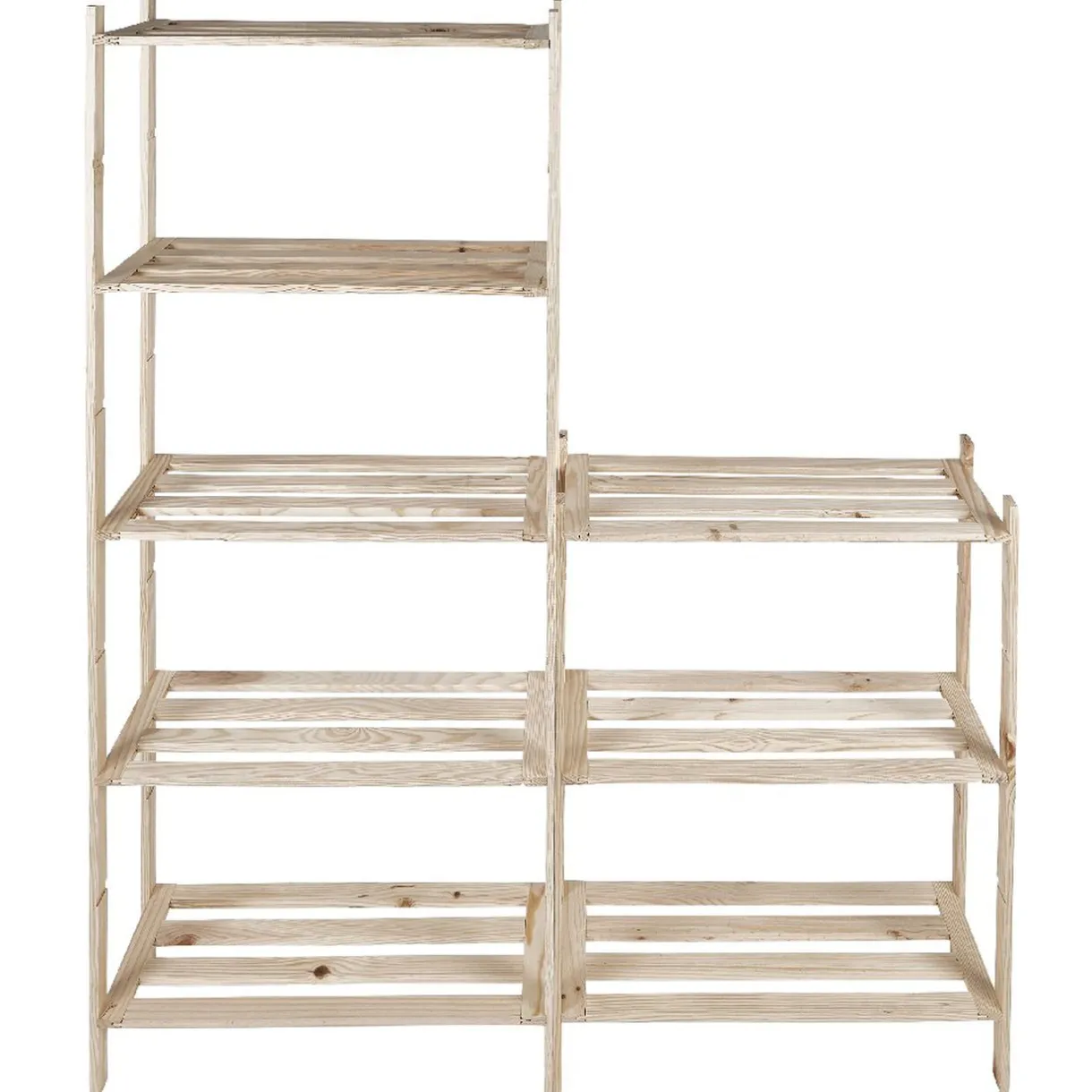 Rangement|Gifi Etagère de rangement en pin x 2