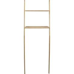 Outlet Gifi Etagère haute pour WC en bambou