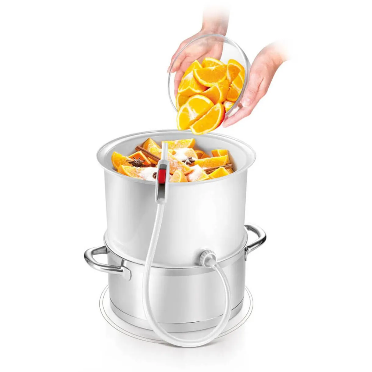 Extracteur de jus de fruits et légumes à la vapeur^Gifi