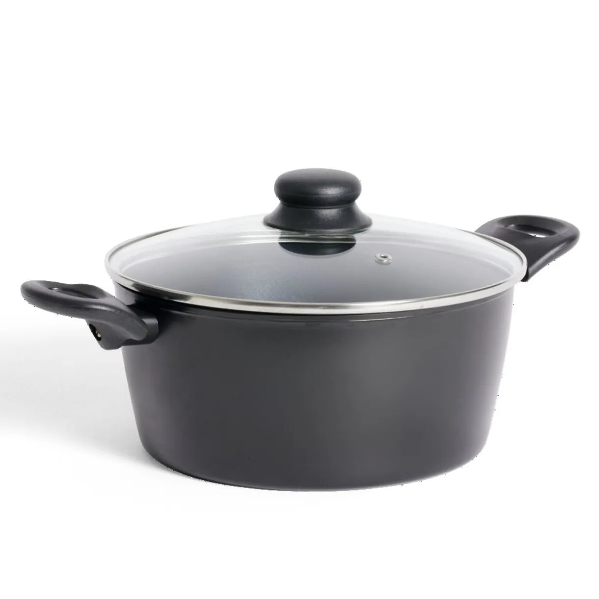 Faitout tous feux dont induction aluminium noir Ø24cm^Gifi Best