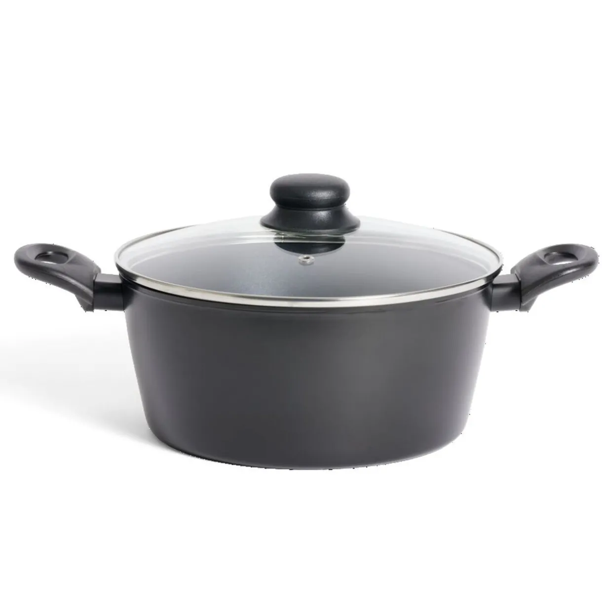 Faitout tous feux dont induction aluminium noir Ø24cm^Gifi Best