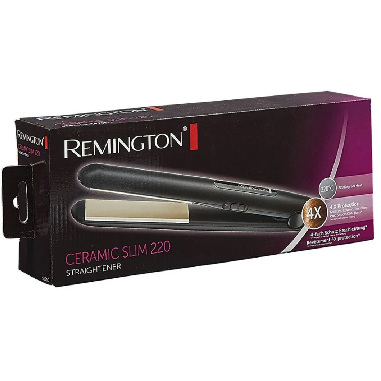 Discount Gifi Fer à lisser cheveux Remington ceramic slim 220