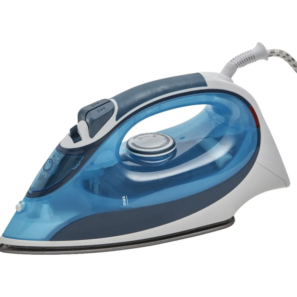 Entretien Du Linge|Gifi Fer à repasser Homday bleu et blanc