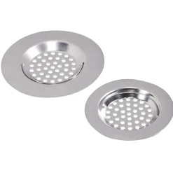 Nettoyage Et Entretien|Gifi Filtre évier métal gris x2