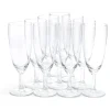 Flûte à champagne en verre 15cl x10^Gifi Outlet