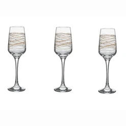 Flûte à champagne spirale x3^Gifi Sale