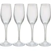 Flûte en verre transparent irisé x4^Gifi New