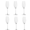 Flûte verre à vin cristallin gamme Wine Emotion 24 cl x6^Gifi Outlet
