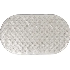 Outlet Gifi Fond de baignoire bulle transparent marron clair