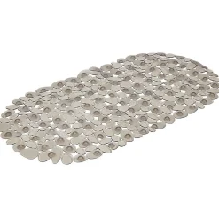 New Gifi Fond de baignoire design galet pvc gris