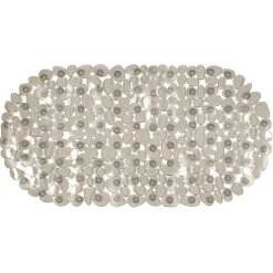 New Gifi Fond de baignoire design galet pvc gris