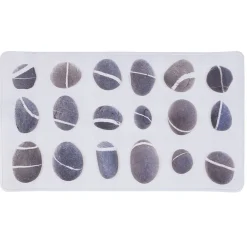 Outlet Gifi Fond de douche galet gris PVC