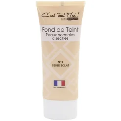 Discount Gifi Fond de teint N°01 beige éclat peau normale à sèche
