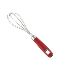 Fouet de cuisine inox manche en polypropylène rouge^Gifi Outlet