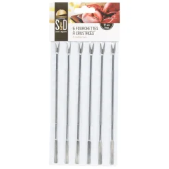 Fourchettes à crustacés x6^Gifi Outlet