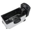 Friteuse électrique Homday amovible en inox 3L^Gifi Hot