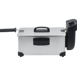 Friteuse électrique Homday amovible en inox 3L^Gifi Hot