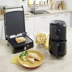 Friteuse sans huile mini noir^Gifi Discount