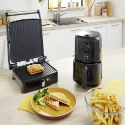 Friteuse sans huile mini noir^Gifi Discount