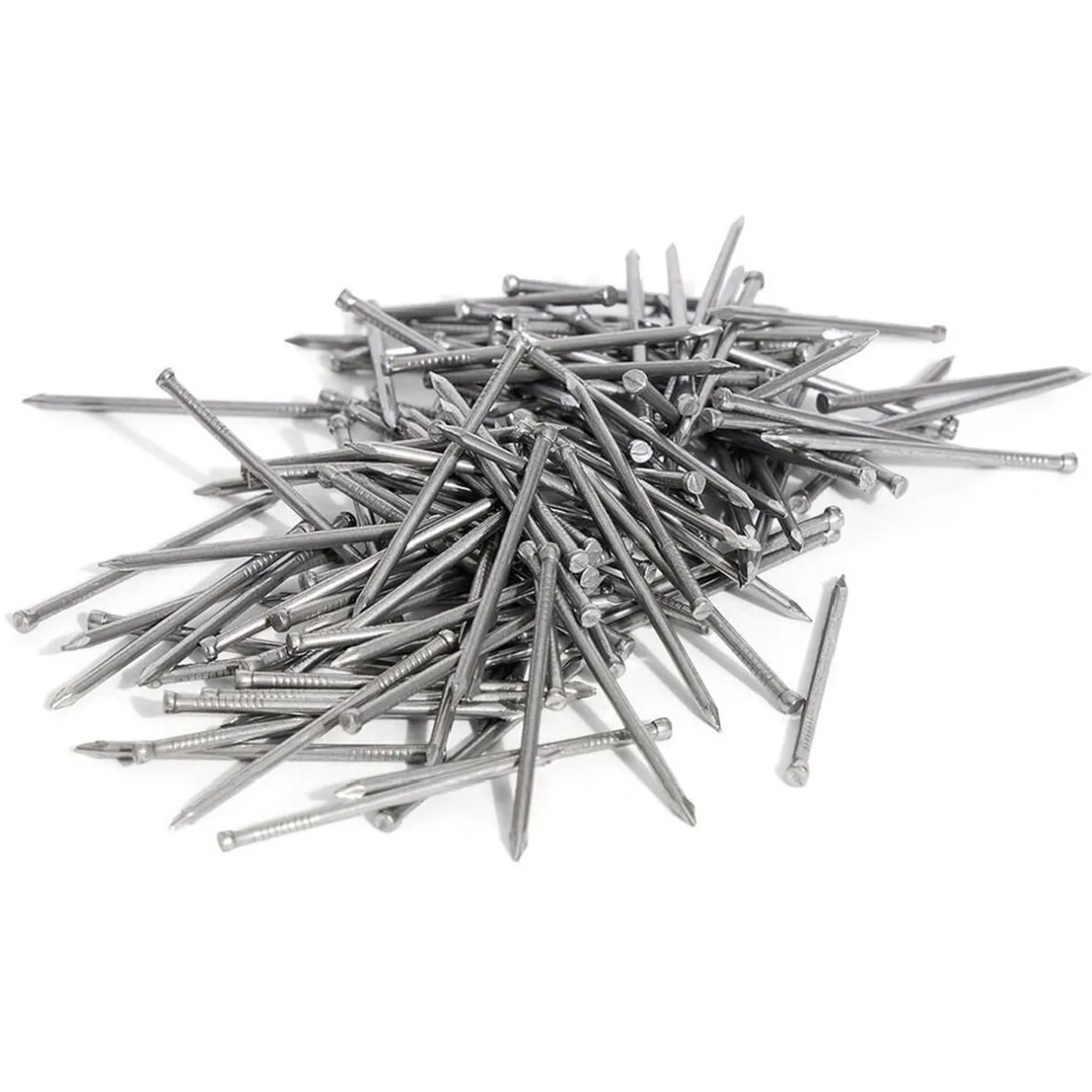 Discount Gifi 50g pointes tête homme acier brut - 1,5x30 mm