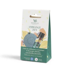 Sale Gifi Galet diffusion céramique et synergie d'huiles essentielles Sérénité