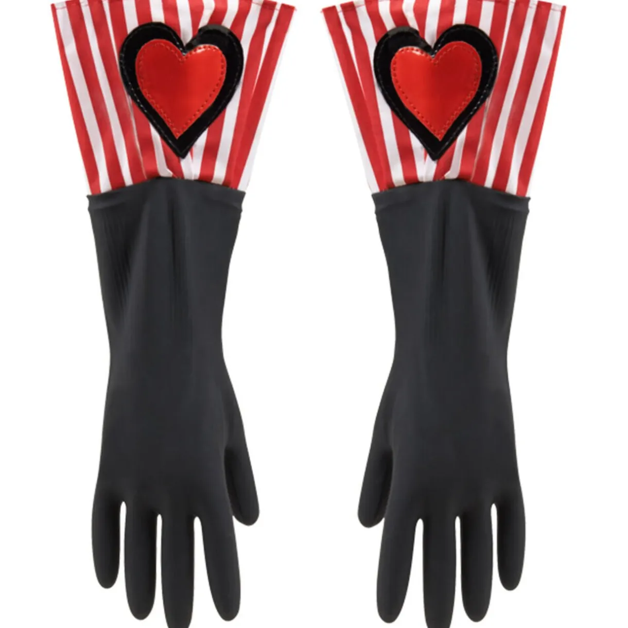 Entretien Du Linge|Gifi Gants de ménage noirs et rouges C'est du Propre