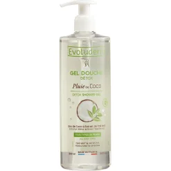 Best Gifi Gel douche détox Evoluderm pluie de coco 500 ml