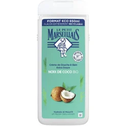 Best Gifi Gel douche et bain Le Petit Marseillais beurre de coco 650ml