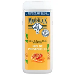 Gifi Gel douche et bain Le Petit Marseillais miel doré de Provence 650ml
