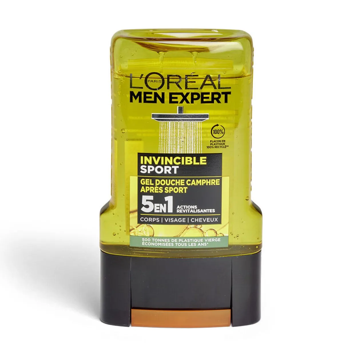 New Gifi Gel douche homme L'Oréal Men Expert Invincible Sport Camphre 250ml