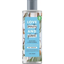 Discount Gifi Gel douche Love Beauty and Planet eau de coco et fleur de mimosa 500ml