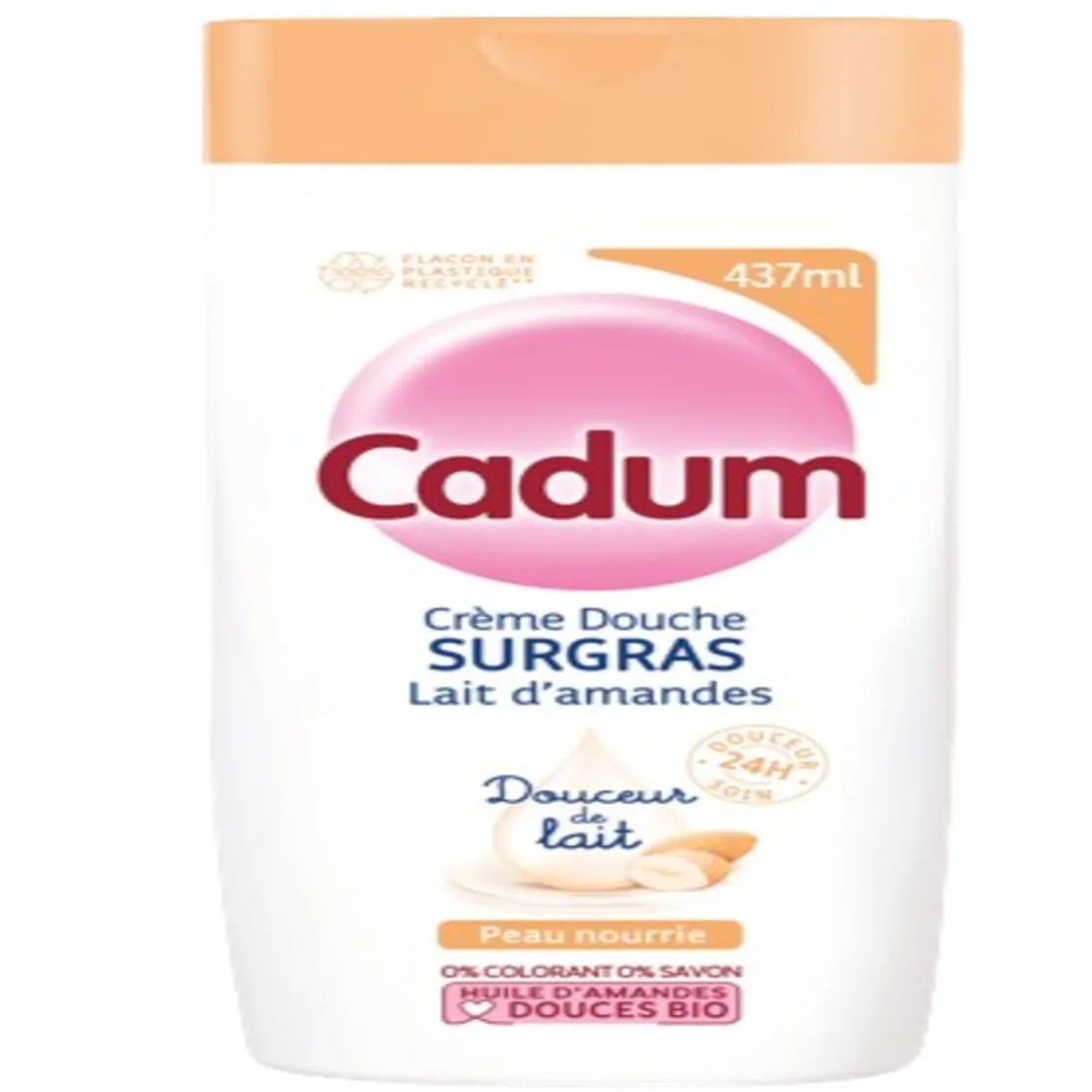 Best Gifi Gel douche surdoux Cadum lait d'amandes 437ml